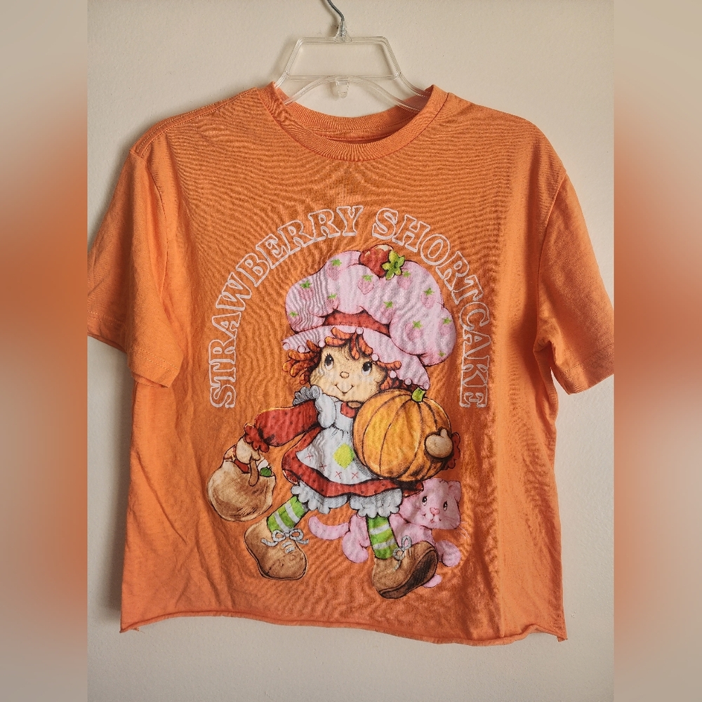 Strawberry Shortcake Orange Womens T-Shirt
